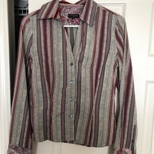 Ted Baker London multi color button down shirt